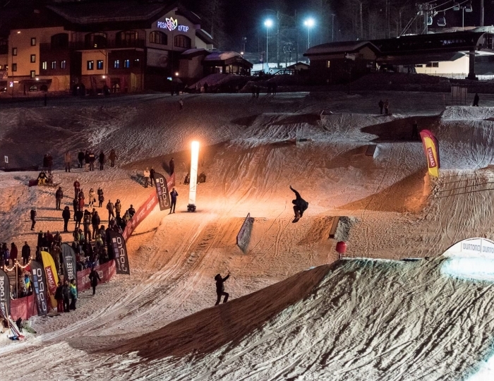Зимние развлечения на территории курорта Красная Поляна - Отель Panorama by Mercure / Меркури Панорама Красная Поляна